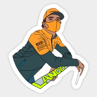 Lando Norris Sticker